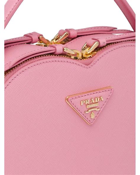 prada odette heart bag|Rent Prada Pink Bag .